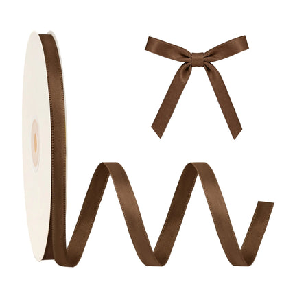 Single Face Satin Ribbon | Brown (850)