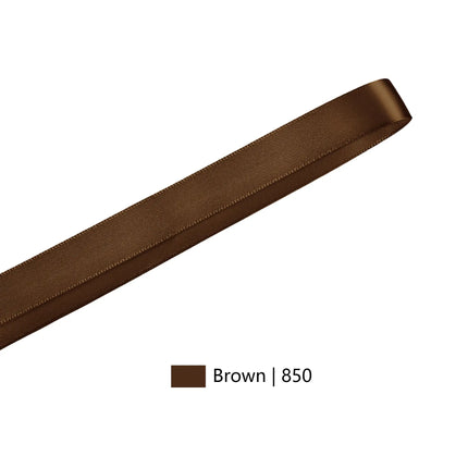 Single Face Satin Ribbon | Brown (850)