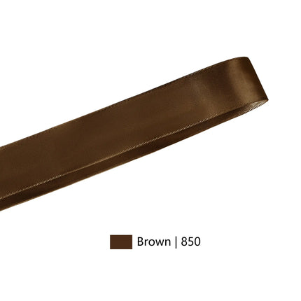 Single Face Satin Ribbon | Brown (850)