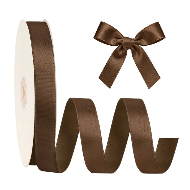 Single Face Satin Ribbon | Brown (850)