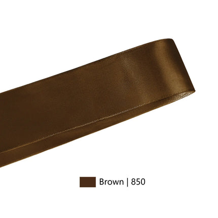 Single Face Satin Ribbon | Brown (850)