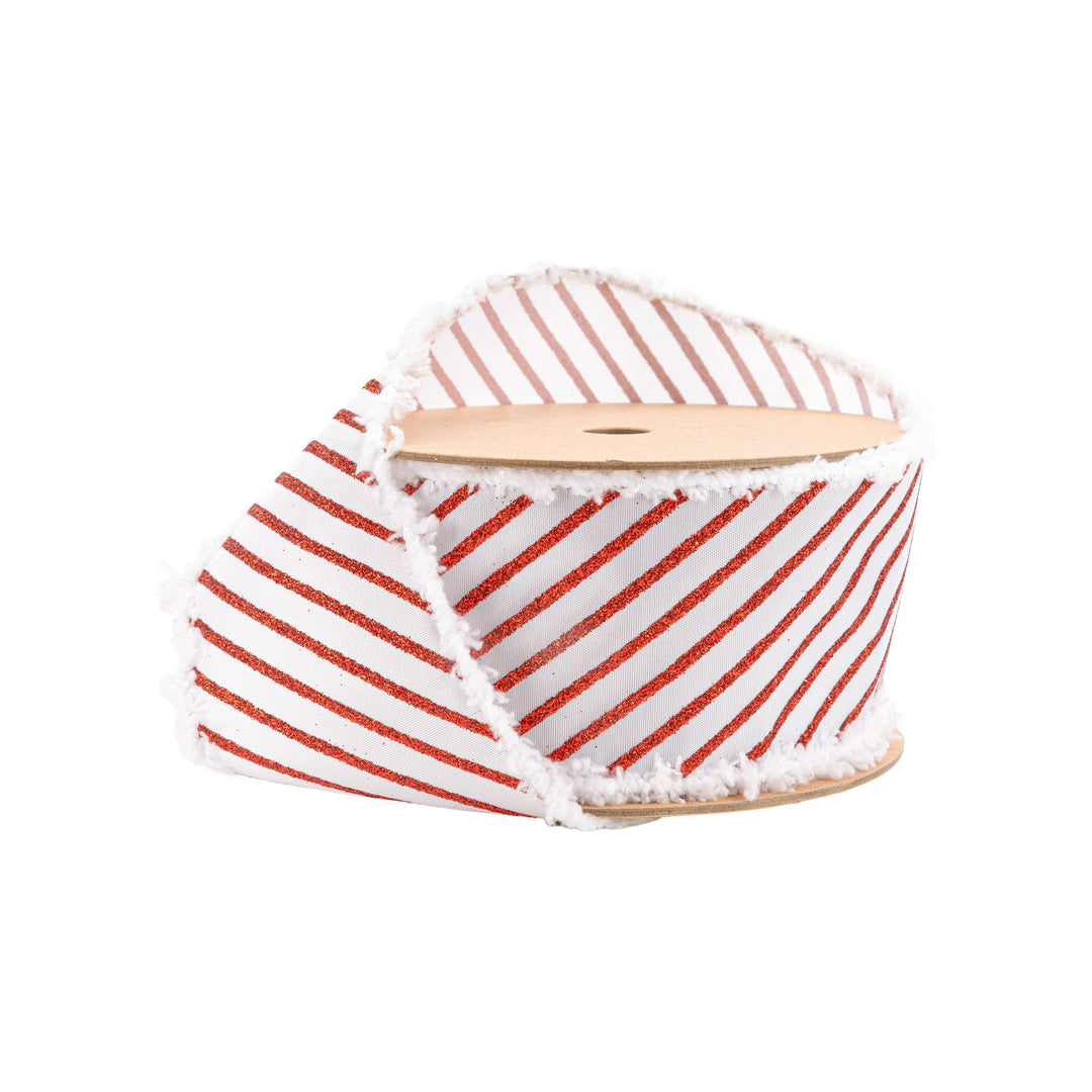 red and white ribbon