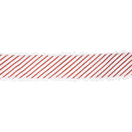 red and white ribbon