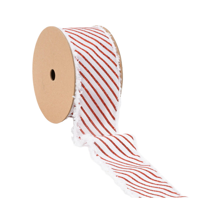 red and white ribbon