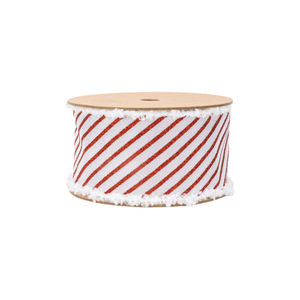 red and white ribbon