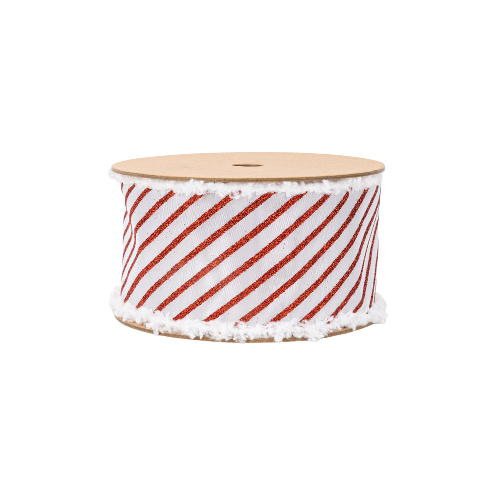 red and white ribbon