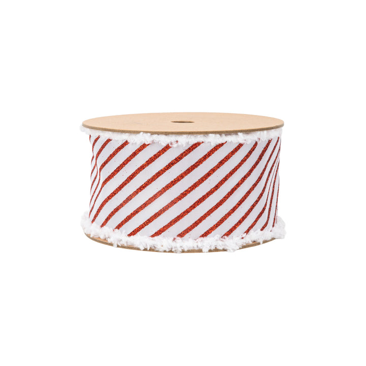 red and white ribbon