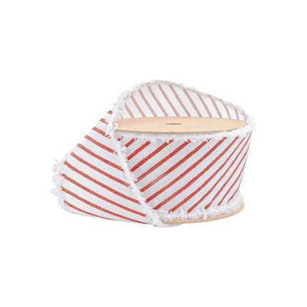 red and white ribbon