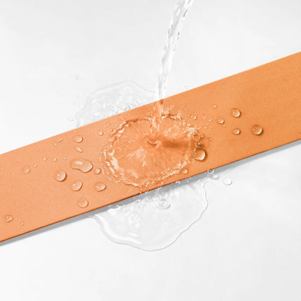2 3/4" Floral Satin Ribbon | Orange | 100 Yard Roll