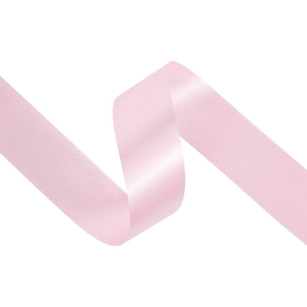 1 7/16" Floral Satin Ribbon | Pink | 100 Yard Roll