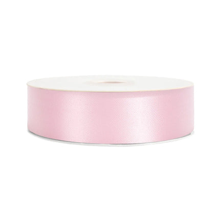 1 7/16" Floral Satin Ribbon | Pink | 100 Yard Roll