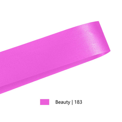 1 7/16" Floral Satin Ribbon | Beauty | 100 Yard Roll
