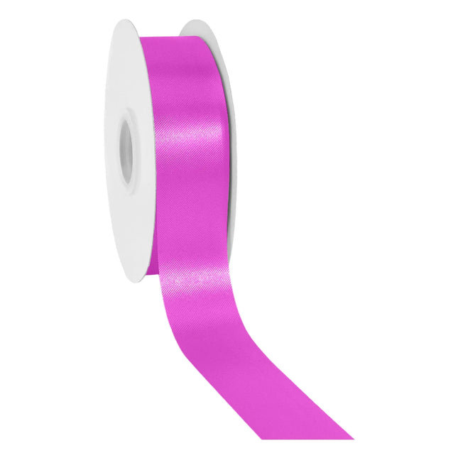 1 7/16" wide beauty satin floral ribbon, smooth reflective silky fabric for wedding crafts and wreath decor