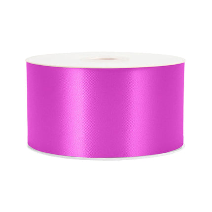 2 3/4" Floral Satin Ribbon | Beauty | 100 Yard Roll