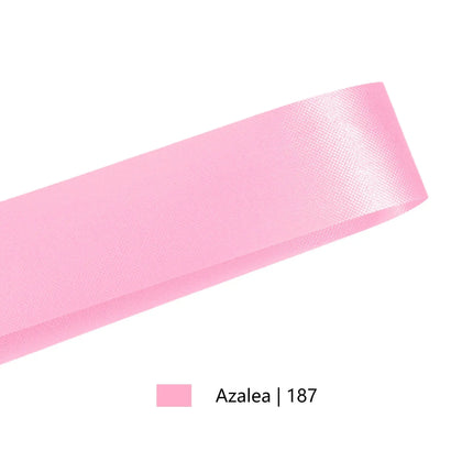 1 7/16" Floral Satin Ribbon | Azalea | 100 Yard Roll LaRibbons and Crafts
