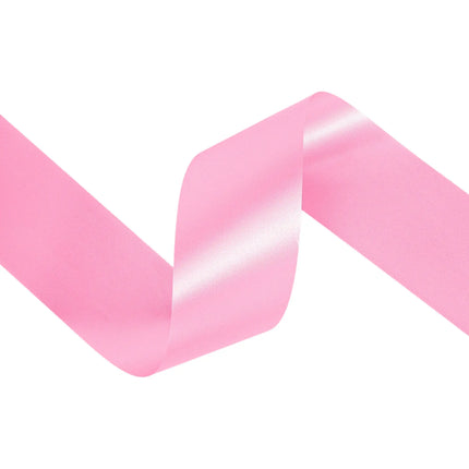 2 3/4" Floral Satin Ribbon | Azalea | 100 Yard Roll