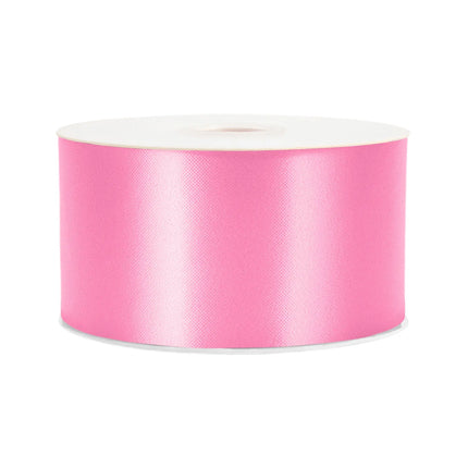 2 3/4" Floral Satin Ribbon | Azalea | 100 Yard Roll