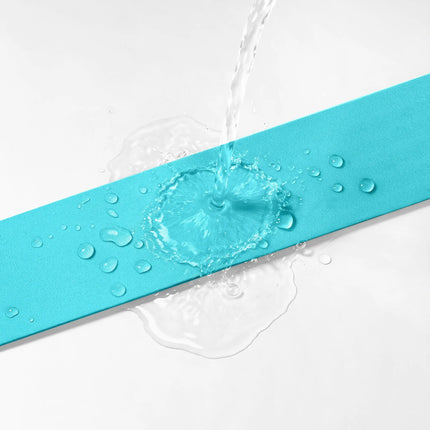 2 3/4" Floral Satin Ribbon | Turquoise | 100 Yard Roll