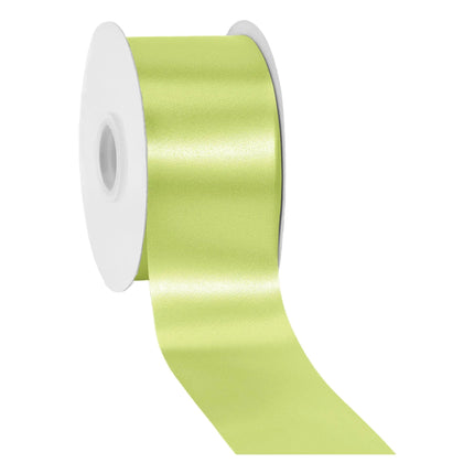 2 3/4" Floral Satin Ribbon | Leaf | 100 Yard Roll