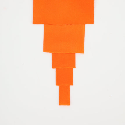 1 1/2" Double Face Satin Ribbon | Torrid Orange (750) | 50 Yard Roll LA Ribbons Wholesale