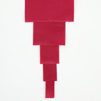 1 1/2" Double Face Satin Ribbon | Wine (275) | 50 Yard Roll LA Ribbons Wholesale