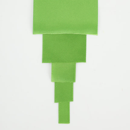 1 1/2" Double Face Satin Ribbon | Kiwi (548) | 50 Yard Roll LA Ribbons Wholesale