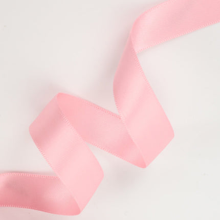 1 1/2" Double Face Satin Ribbon | Pink (150) | 50 Yard Roll LA Ribbons Wholesale