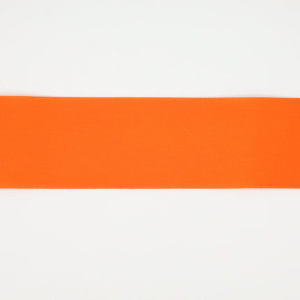 1 1/2" Double Face Satin Ribbon | Torrid Orange (750) | 50 Yard Roll LA Ribbons Wholesale