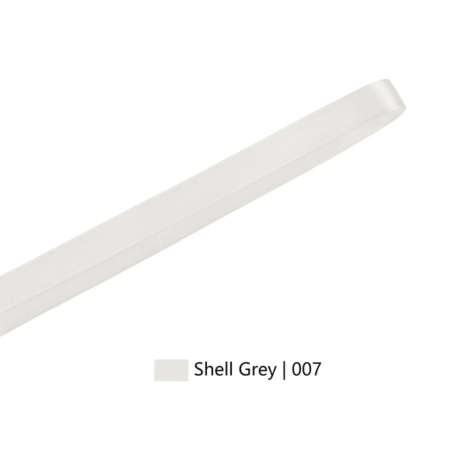Double Face Satin Ribbon | Shell Grey (007)