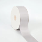 Spool of Shell Grey double-face satin ribbon smooth sheen for gift wraps