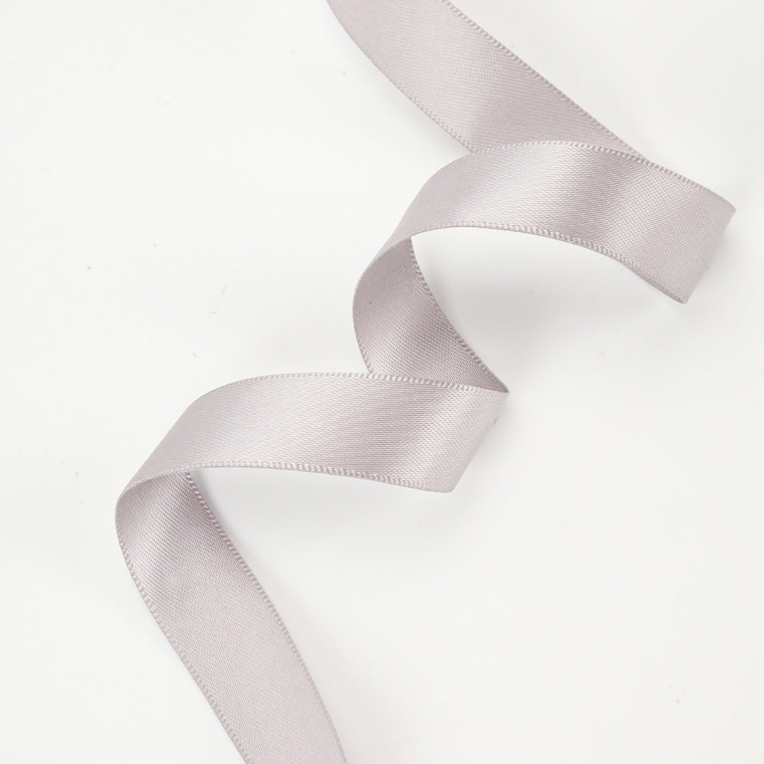 Double Face Satin Ribbon | Silver (012)