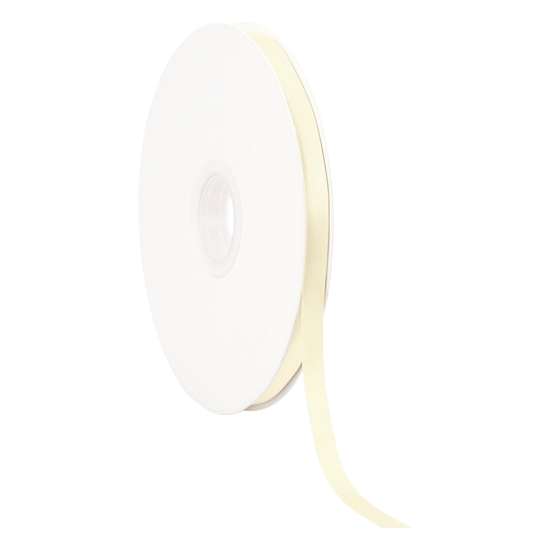 Double Face Satin Ribbon | Antique White (028) LaRibbons and Crafts