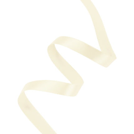 Double Face Satin Ribbon | Antique White (028) LaRibbons and Crafts