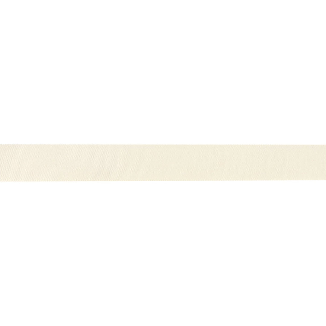 Double Face Satin Ribbon | Antique White (028) LaRibbons and Crafts