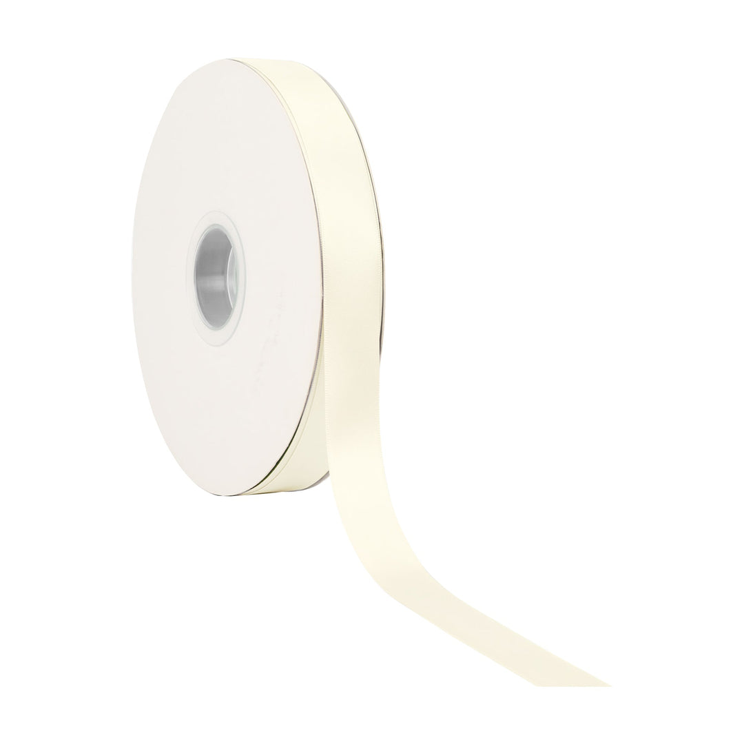Double Face Satin Ribbon | Antique White (028) LaRibbons and Crafts