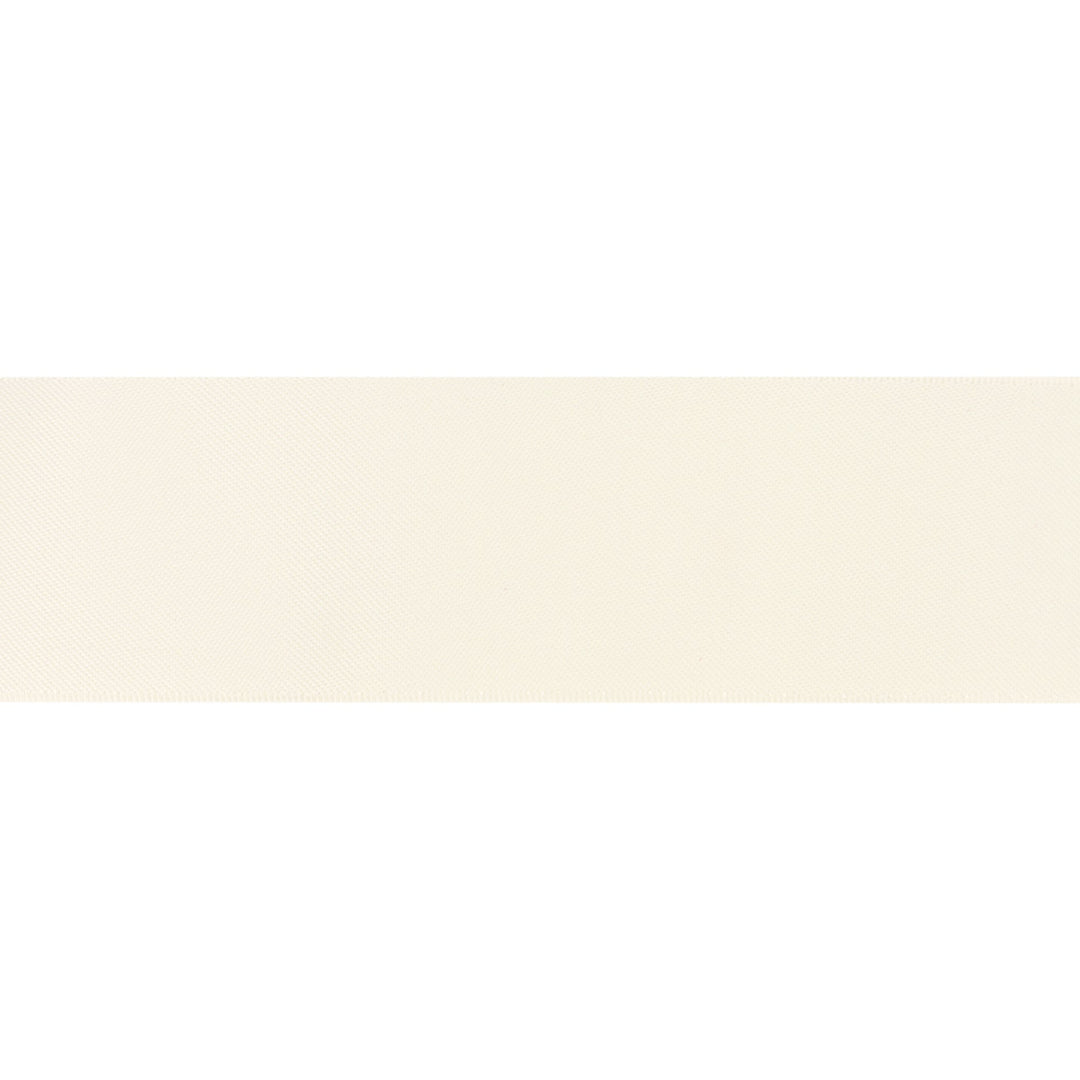 Double Face Satin Ribbon | Antique White (028) LaRibbons and Crafts
