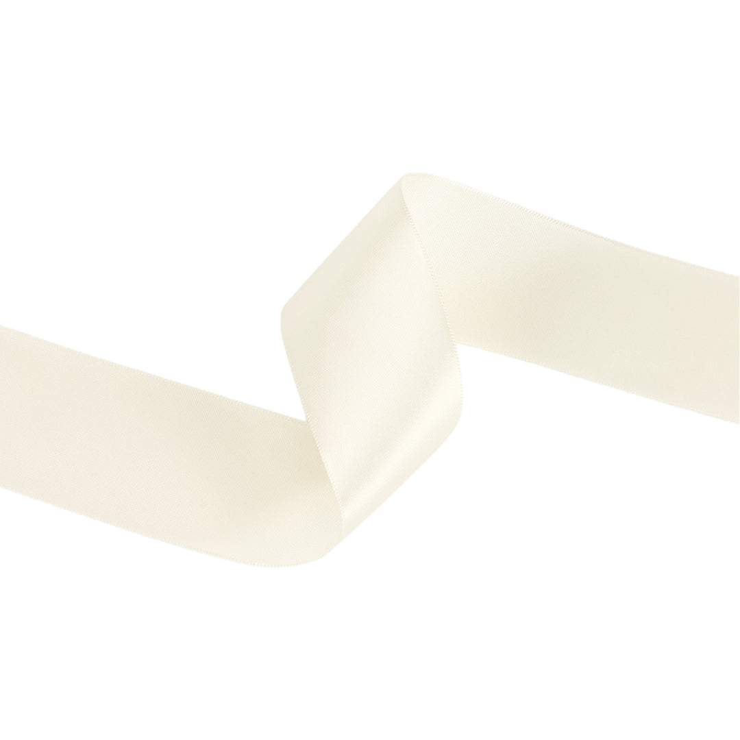 Double Face Satin Ribbon | Antique White (028) LaRibbons and Crafts