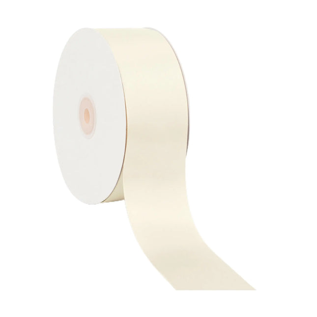 Double Face Satin Ribbon | Antique White (028) LaRibbons and Crafts