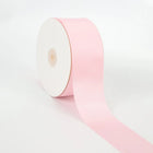 Spool of Lt Pink double-face satin ribbon smooth sheen for gift wraps