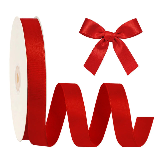 Double Face Satin Ribbon | Red (250)