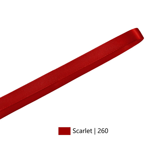 Double Face Satin Ribbon | Scarlet (260)