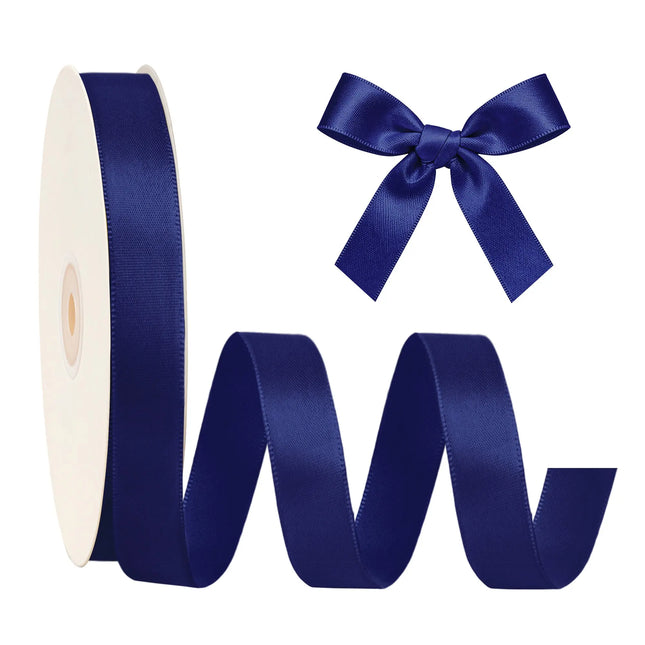 Double Face Satin Ribbon | Navy (370)