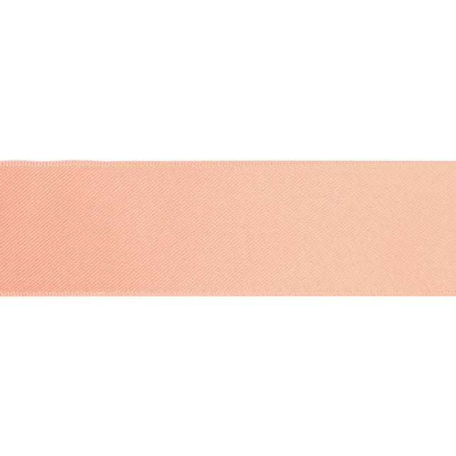 Double Face Satin Ribbon | Peach (720) LaRibbons and Crafts