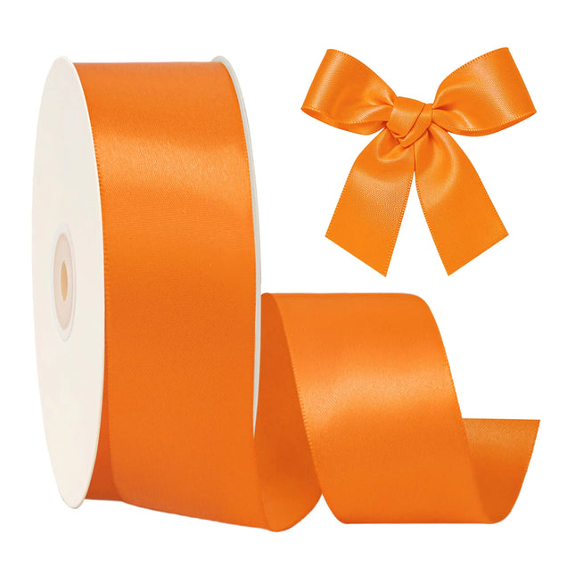 Double Face Satin Ribbon | Torrid Orange (750)