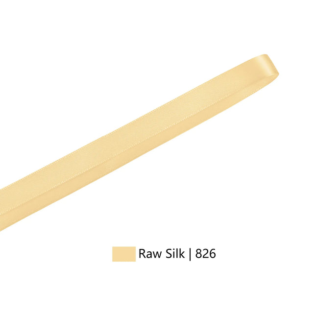 Double Face Satin Ribbon | Raw Silk (826)