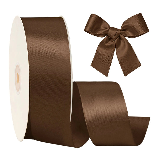 Double Face Satin Ribbon | Brown (850)