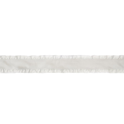 1 1/2" Ruffle Ribbon | Silver | 20 Yard Roll LaRibbons and Crafts