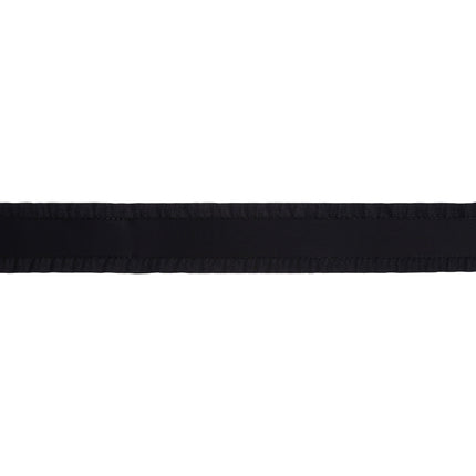 1 1/2" Ruffle Ribbon | Black | 10 Yard Roll LaRibbons Wholesale