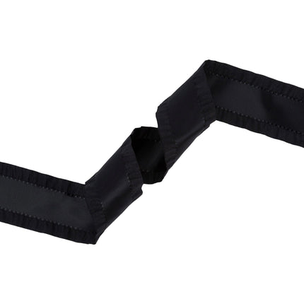 1 1/2" Ruffle Ribbon | Black | 10 Yard Roll LaRibbons Wholesale