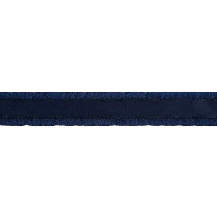 1 1/2" Ruffle Ribbon | Navy | 10 Yard Roll